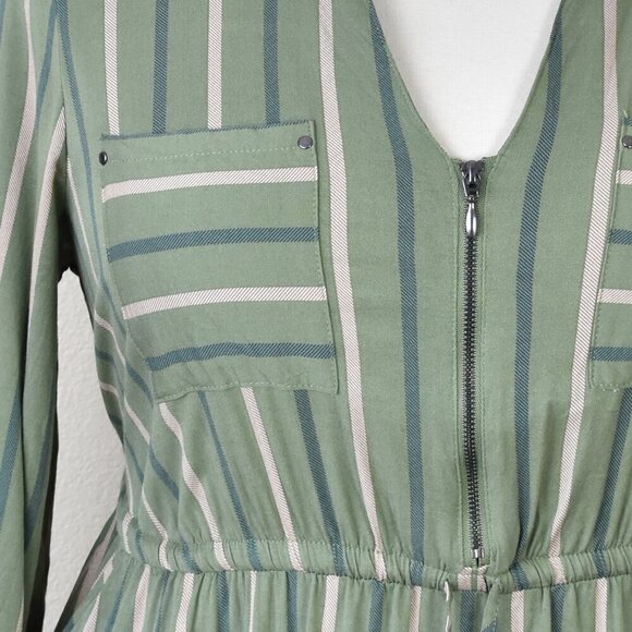 Torrid Stripe Mini Challis High-Low Shirt Dress - 1 - Picture 3 of 10